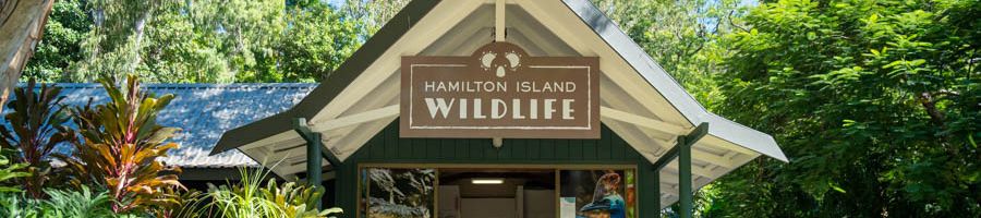 Hamilton Island Wildlife Center surrounded by greenery