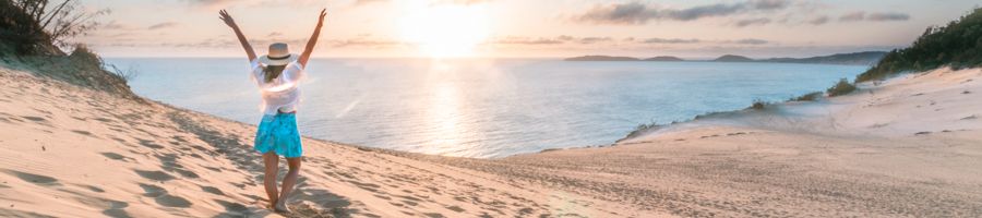 Carlo Sand Blow Rainbow Beach